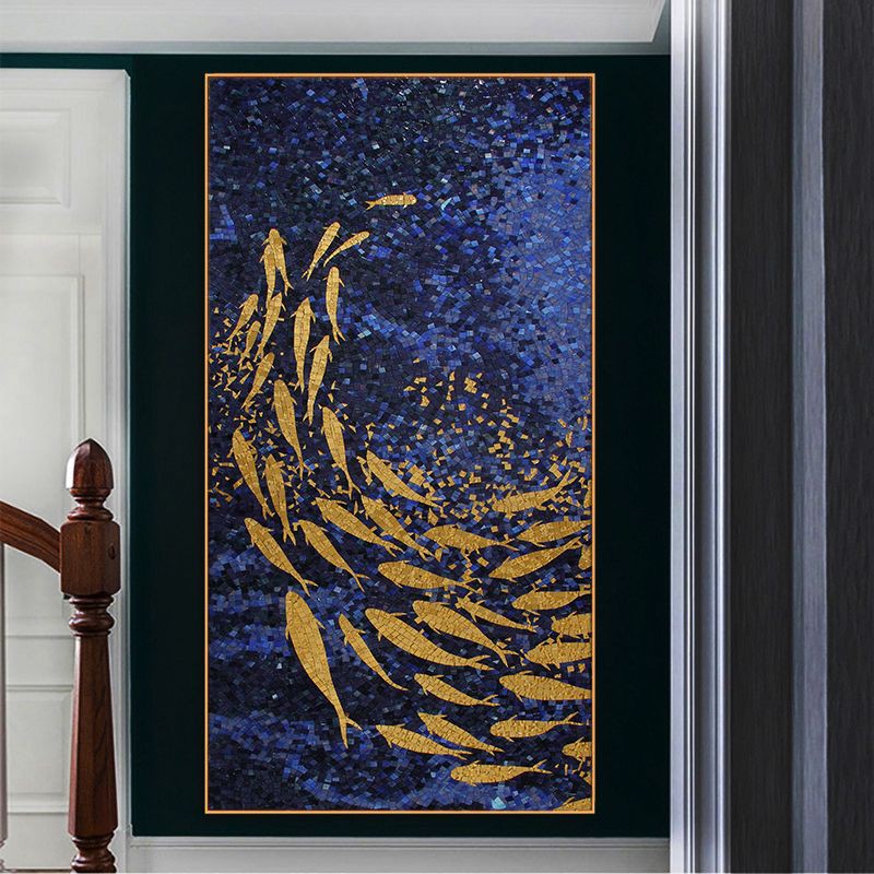Gold Glass Mural