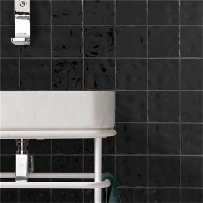 Black Stainless Steel Metal Mosaic Brick