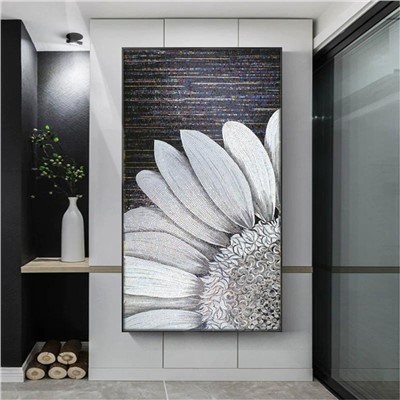 Flower Mosaic Mural