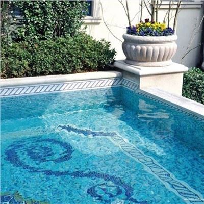 Glass Pool Tiles