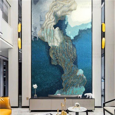 Hand Made Glass Mosaic Murals