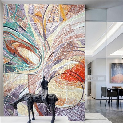 Tile Glass Mosaic Pattern