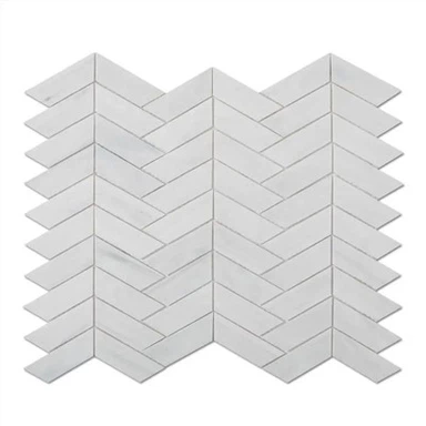 White Stained Glass Tile