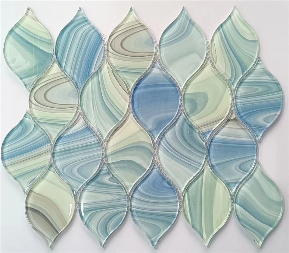 Glass Brick Mosaic Wall Tiles