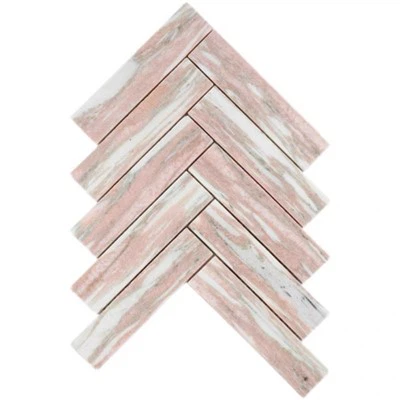 Strip Marble Mosaic Tiles